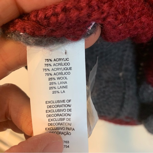 Richard Chai for Original Penguin Mens Chunky Knit Stripe Cardigan-M - Picture 6 of 13